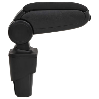 Bracciolo per Auto Nero 17x32x(35,5-52) cm in ABS | homemem39