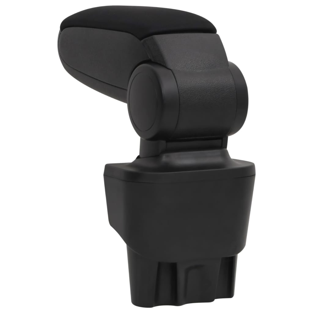 Bracciolo per Auto Nero 17x32x(35,5-52) cm in ABS | homemem39