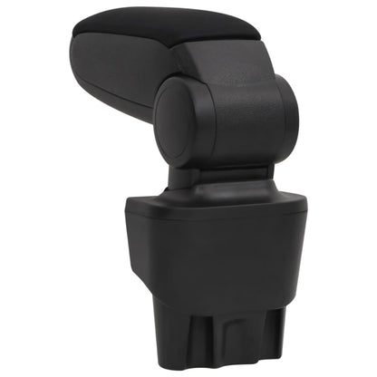 Bracciolo per Auto Nero 17x32x(35,5-52) cm in ABS - homemem39