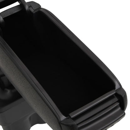 Bracciolo per Auto Nero 17x32x(35,5-52) cm in ABS - homemem39