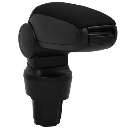 Bracciolo per Auto Nero 13x33x(33-49) cm in ABS - homemem39
