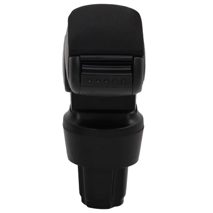 Bracciolo per Auto Nero 13x33x(33-49) cm in ABS - homemem39