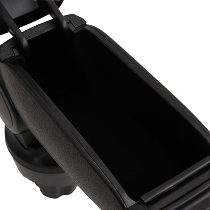 Bracciolo per Auto Nero 13x33x(33-49) cm in ABS - homemem39