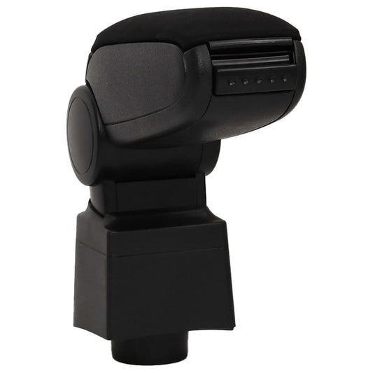 Bracciolo per Auto Nero 12x34x(35-47) cm in ABS - homemem39