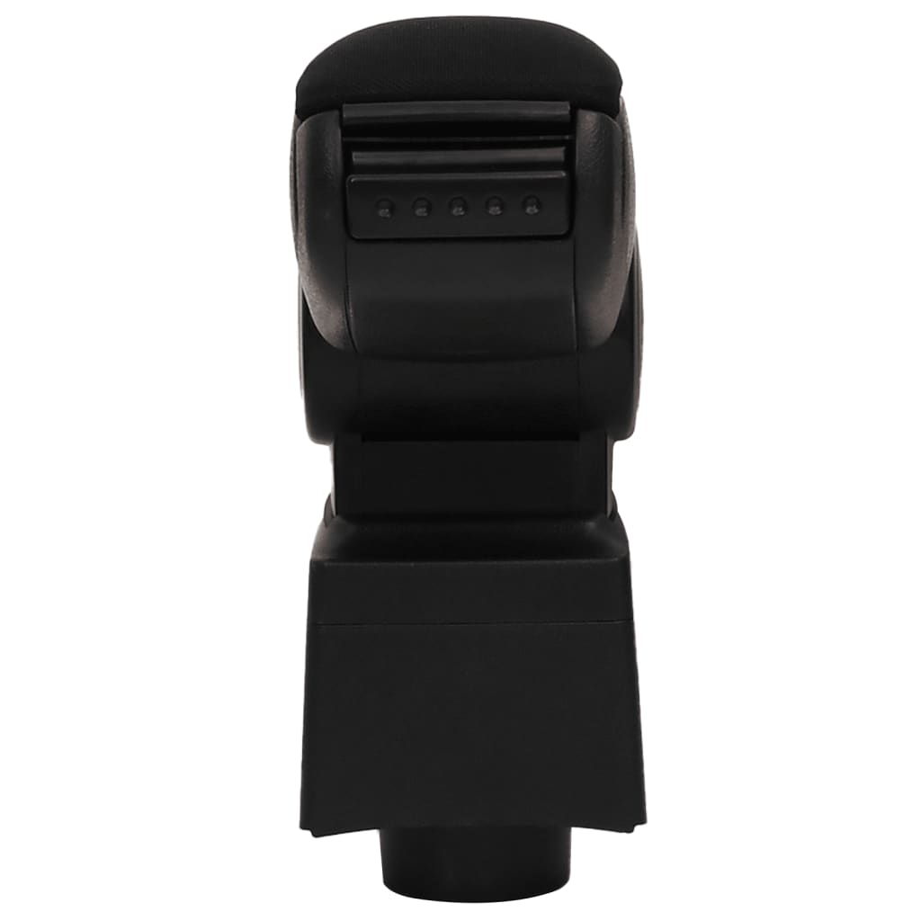 Bracciolo per Auto Nero 12x34x(35-47) cm in ABS - homemem39