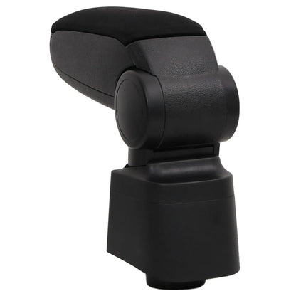 Bracciolo per Auto Nero 12x34x(35-47) cm in ABS - homemem39