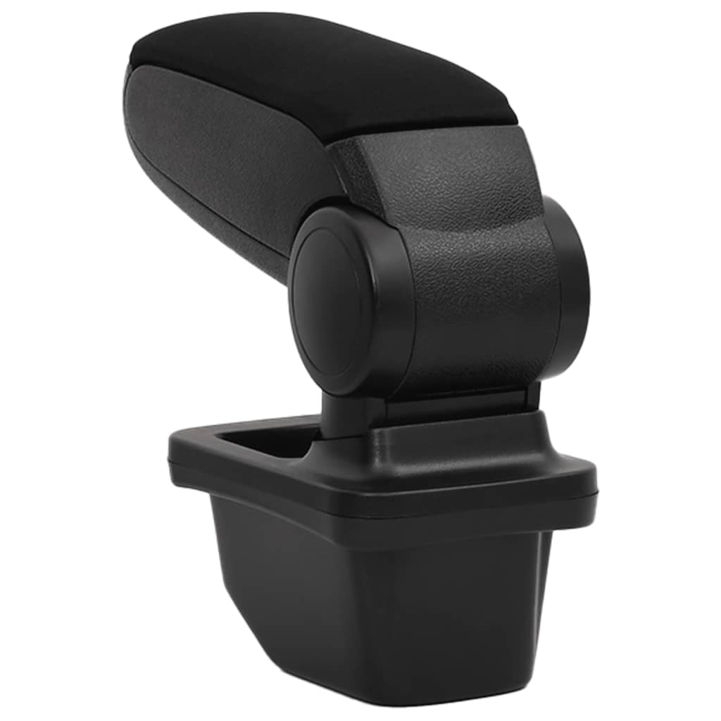 Bracciolo per Auto Nero 14x33x(30-45,5) cm in ABS - homemem39
