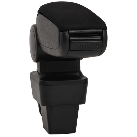 Bracciolo per Auto Nero 13x34x(33-46) cm in ABS - homemem39