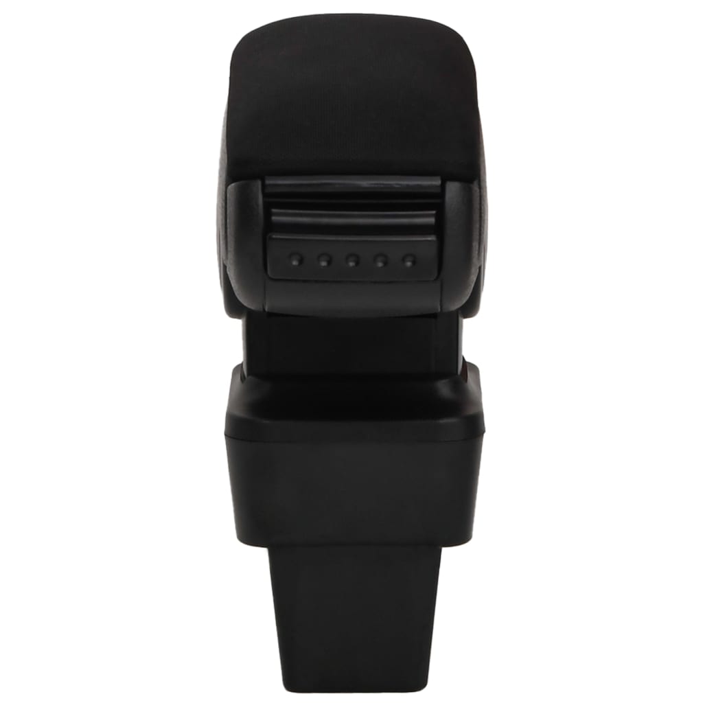 Bracciolo per Auto Nero 13x34x(33-46) cm in ABS - homemem39