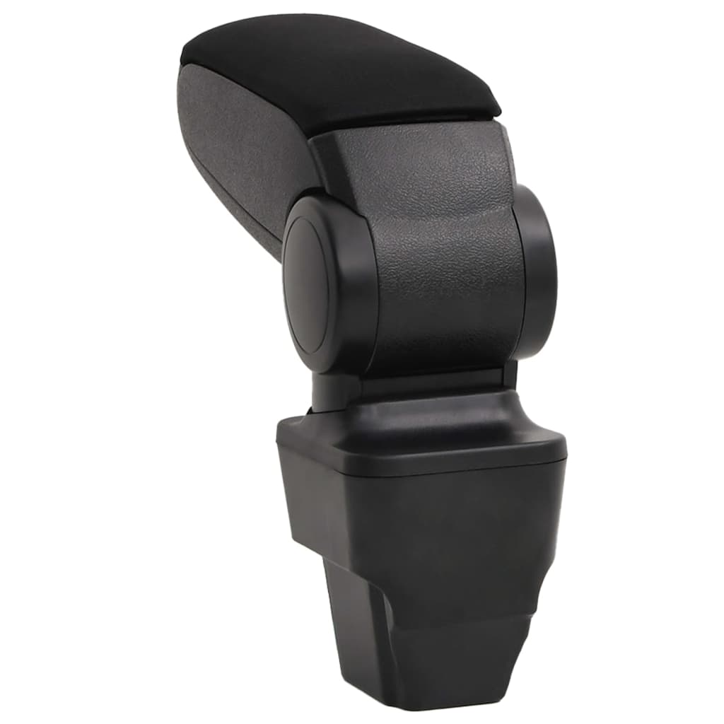 Bracciolo per Auto Nero 13x34x(33-46) cm in ABS - homemem39