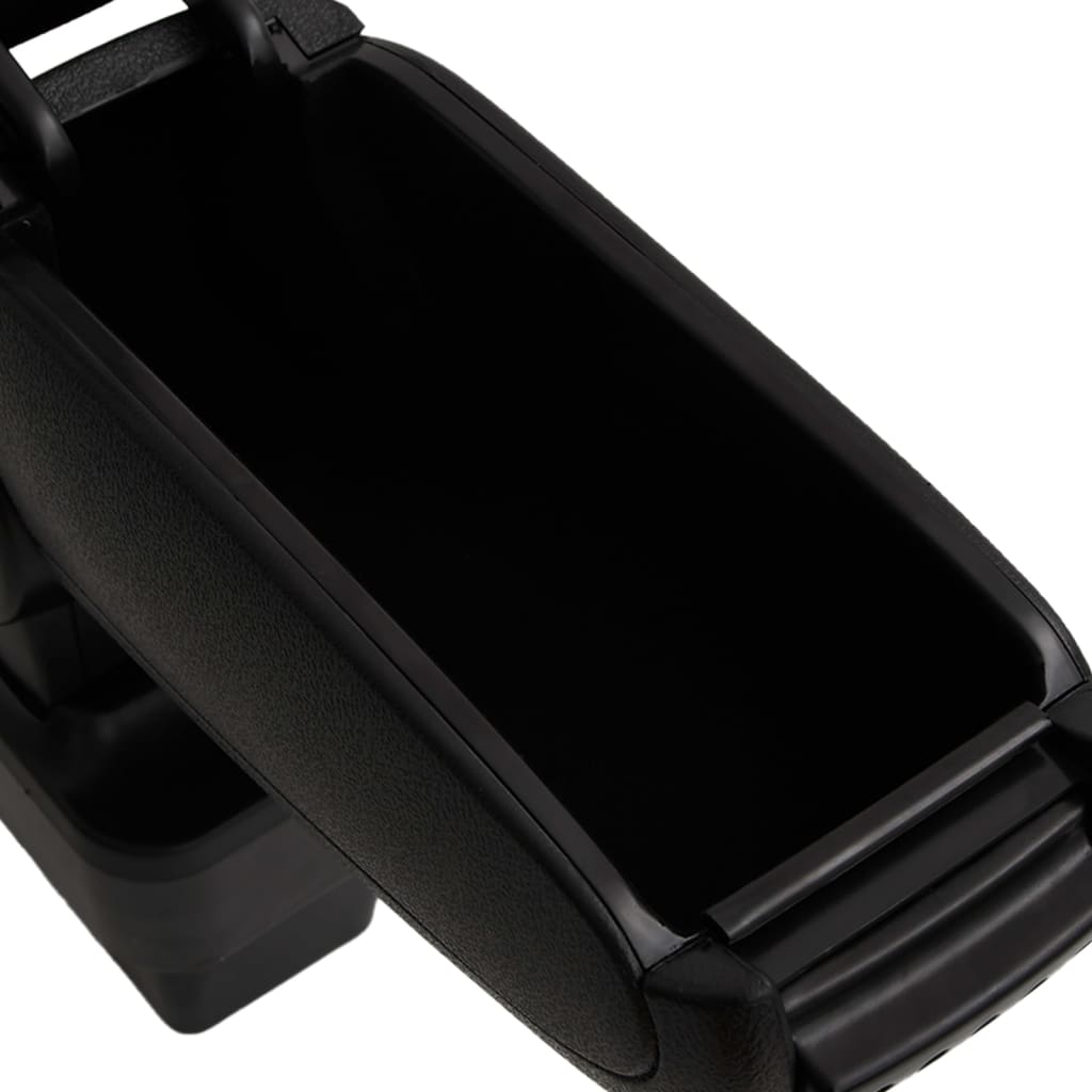 Bracciolo per Auto Nero 13x34x(33-46) cm in ABS - homemem39