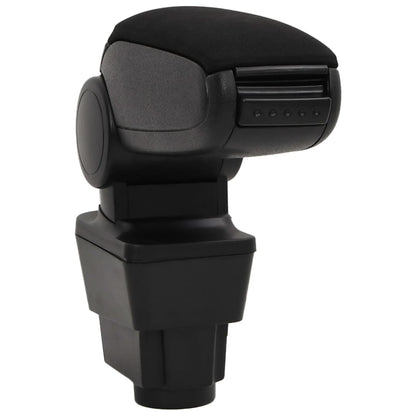 Bracciolo per Auto Nero 11x35x(32-49) cm in ABS - homemem39