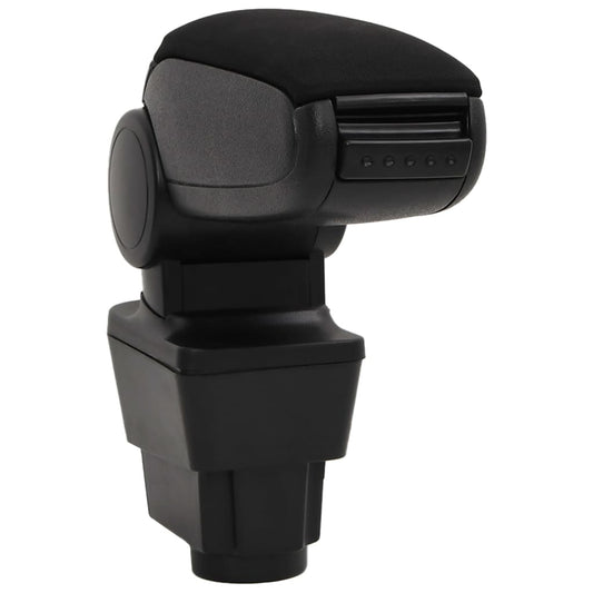 Bracciolo per Auto Nero 11x35x(32-49) cm in ABS - homemem39