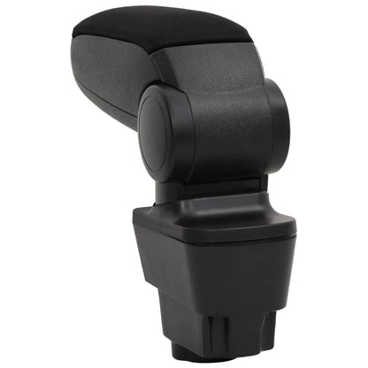 Bracciolo per Auto Nero 11x35x(32-49) cm in ABS - homemem39