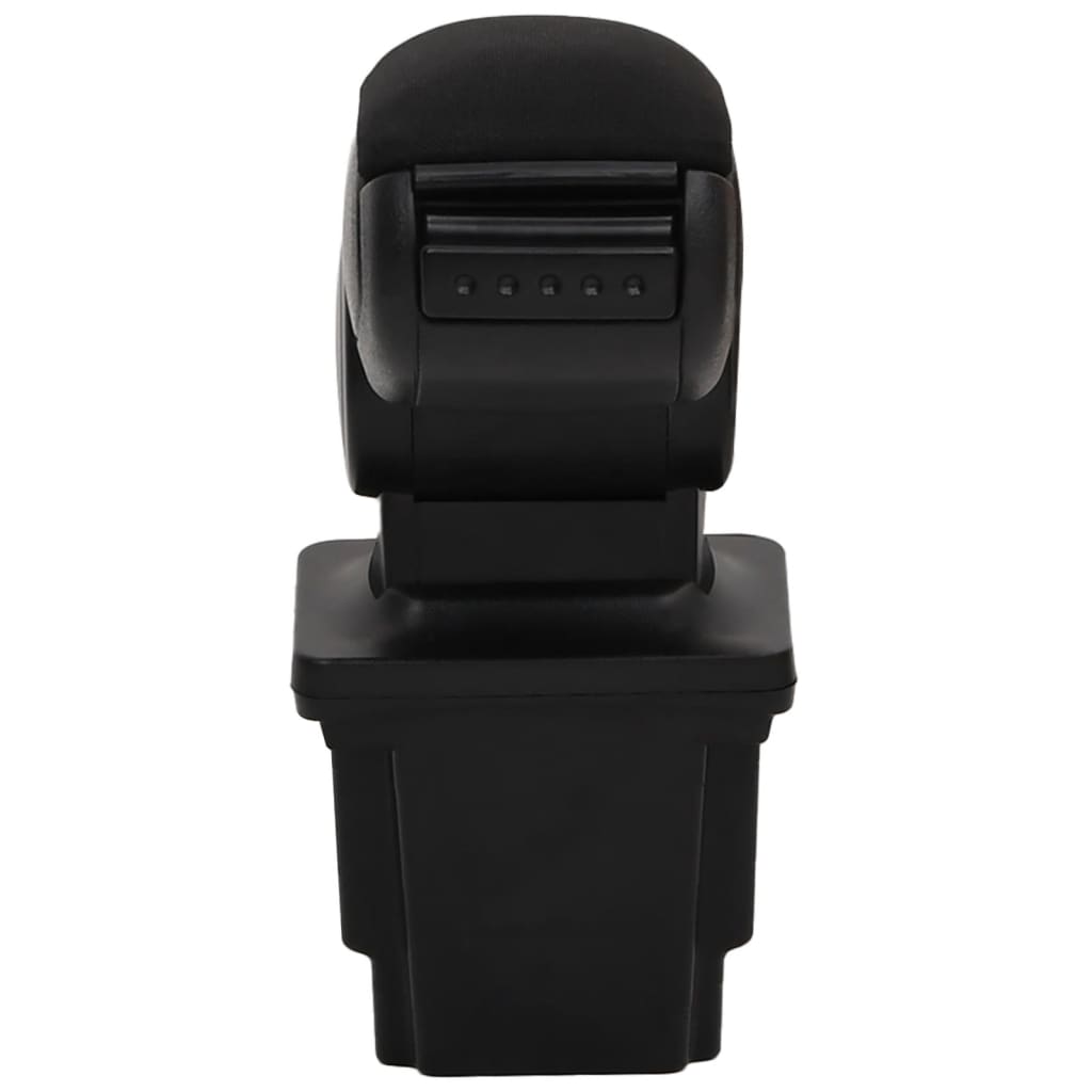 Bracciolo per Auto Nero 16x32x(35-50,5) cm in ABS - homemem39