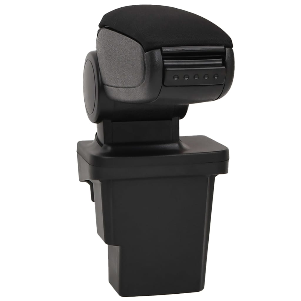 Bracciolo per Auto Nero 17x32x(37-53) cm in ABS - homemem39