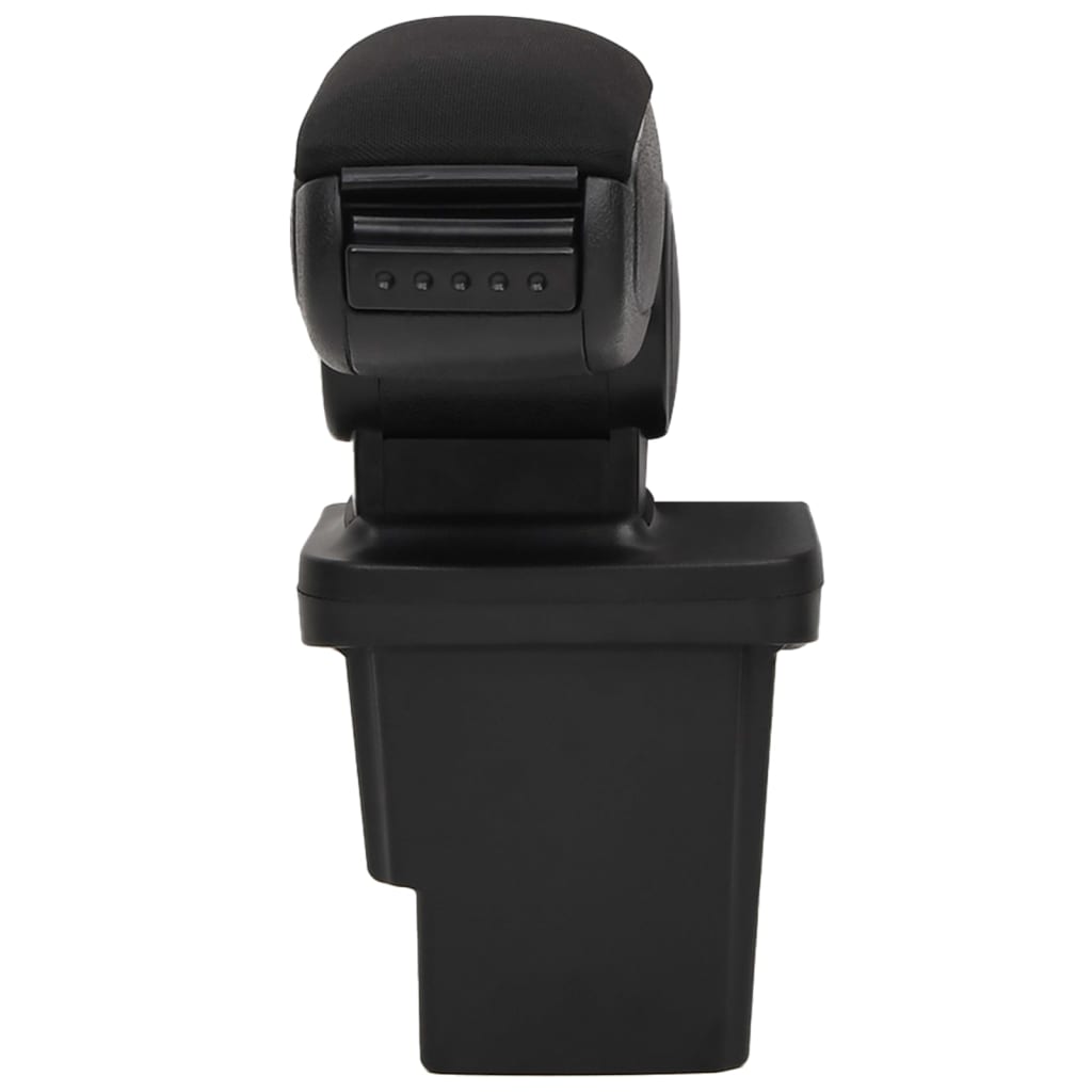 Bracciolo per Auto Nero 17x32x(37-53) cm in ABS - homemem39