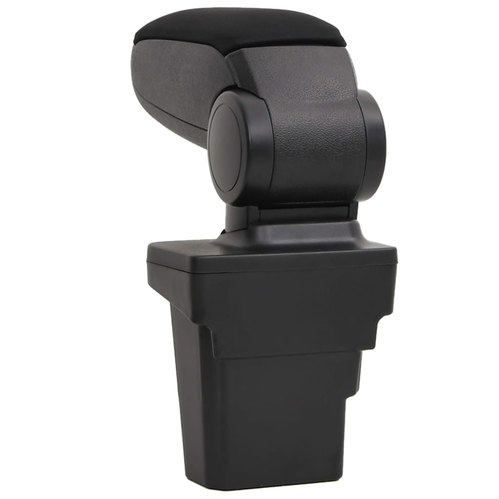 Bracciolo per Auto Nero 17x32x(37-53) cm in ABS - homemem39