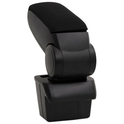 Bracciolo per Auto Nero 15x31x(28-44) cm in ABS - homemem39