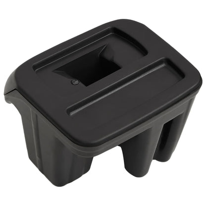 Bracciolo per Auto Nero 15x31x(28-44) cm in ABS - homemem39