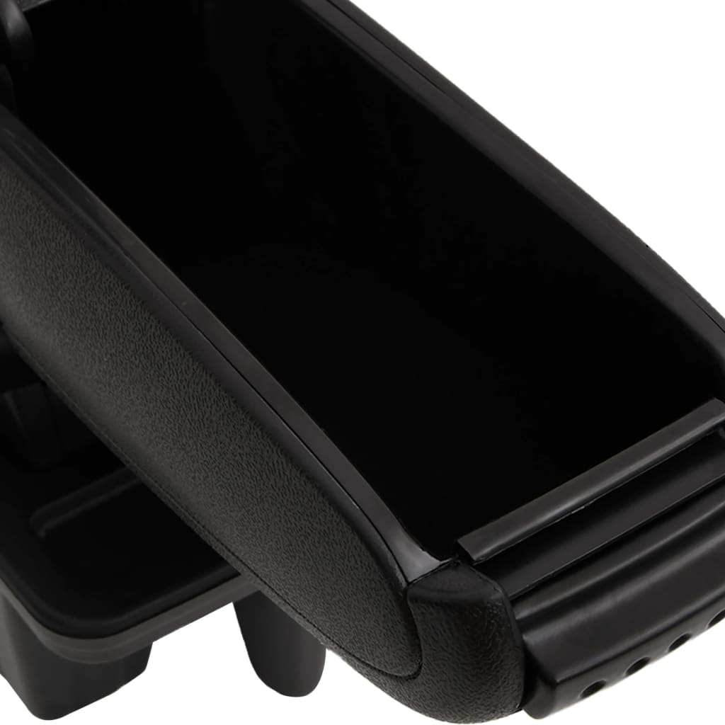 Bracciolo per Auto Nero 15x31x(28-44) cm in ABS - homemem39
