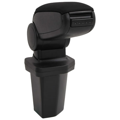 Bracciolo per Auto Nero 15x32x(40-52) cm in ABS - homemem39