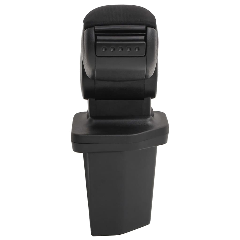 Bracciolo per Auto Nero 15x32x(40-52) cm in ABS - homemem39