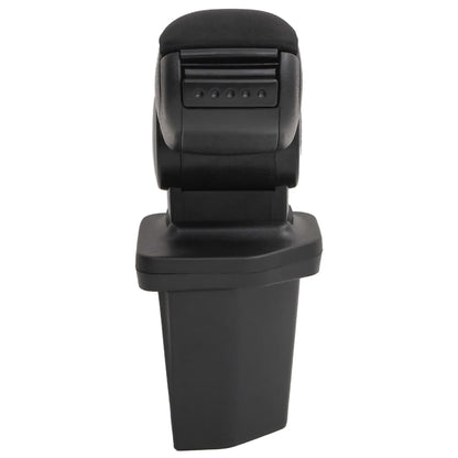 Bracciolo per Auto Nero 15x32x(40-52) cm in ABS - homemem39