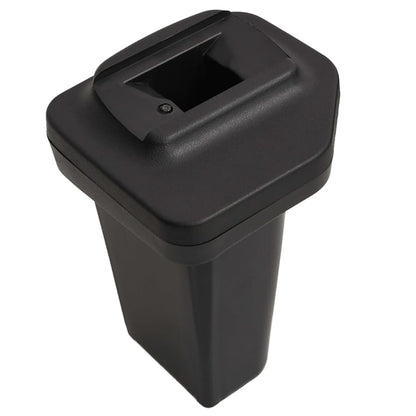 Bracciolo per Auto Nero 15x32x(40-52) cm in ABS - homemem39