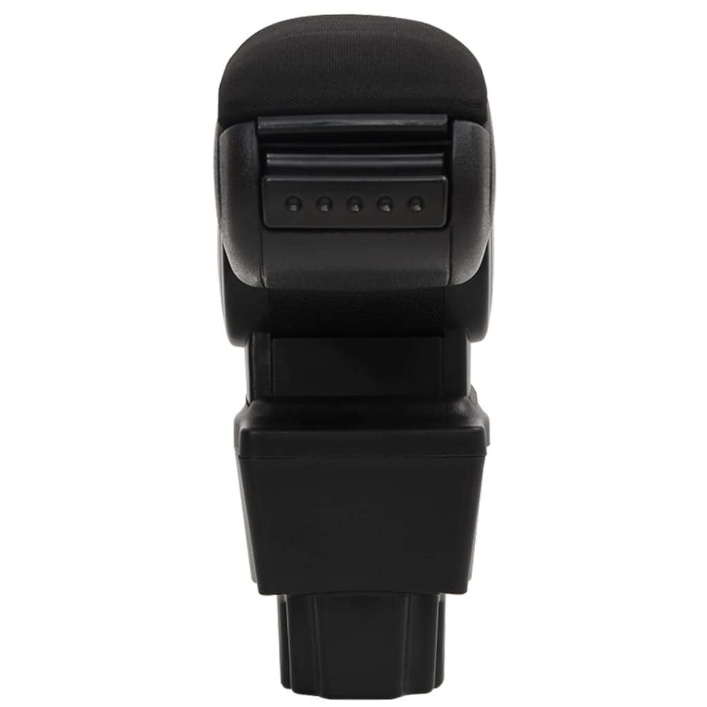 Bracciolo per Auto Nero 12x37x(31-48) cm in ABS - homemem39