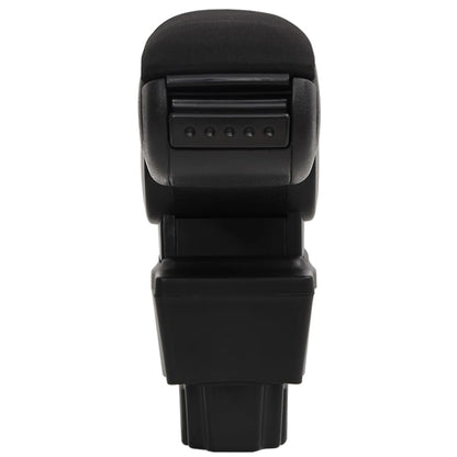 Bracciolo per Auto Nero 12x37x(31-48) cm in ABS - homemem39