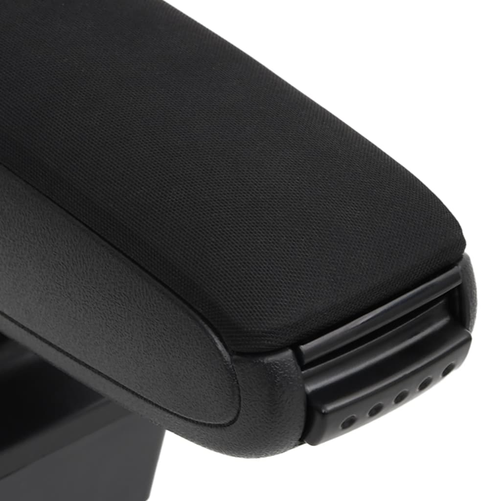 Bracciolo per Auto Nero 12x37x(31-48) cm in ABS - homemem39