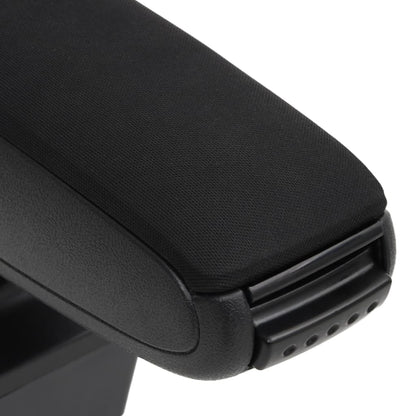 Bracciolo per Auto Nero 12x37x(31-48) cm in ABS - homemem39