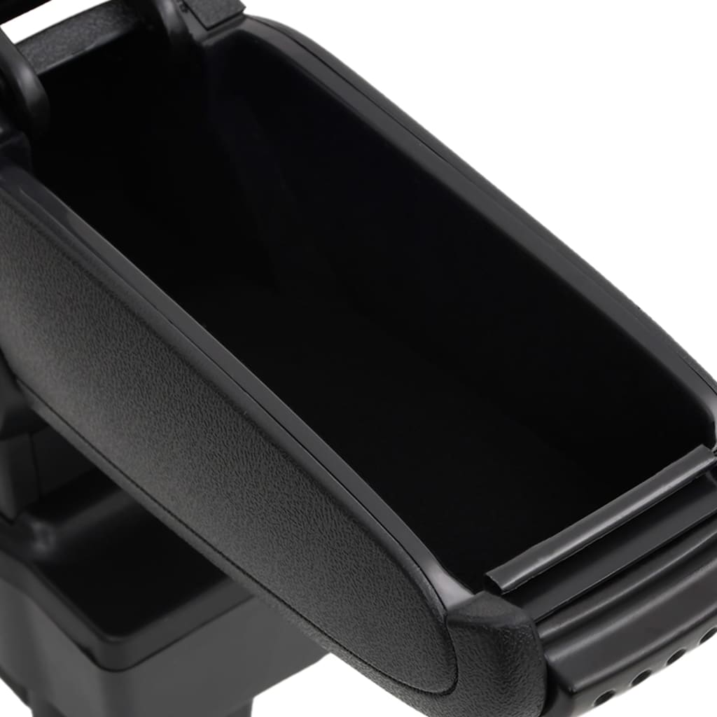 Bracciolo per Auto Nero 12x37x(31-48) cm in ABS - homemem39
