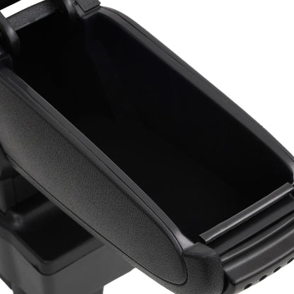 Bracciolo per Auto Nero 12x37x(31-48) cm in ABS - homemem39