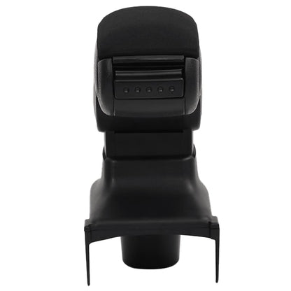 Bracciolo per Auto Nero 15x35x(30-47) cm in ABS | homemem39