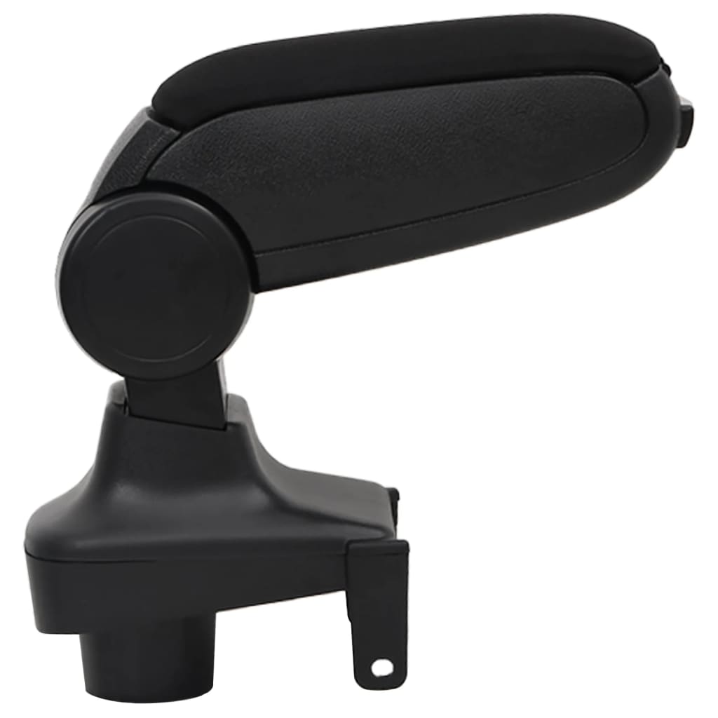 Bracciolo per Auto Nero 15x35x(30-47) cm in ABS - homemem39