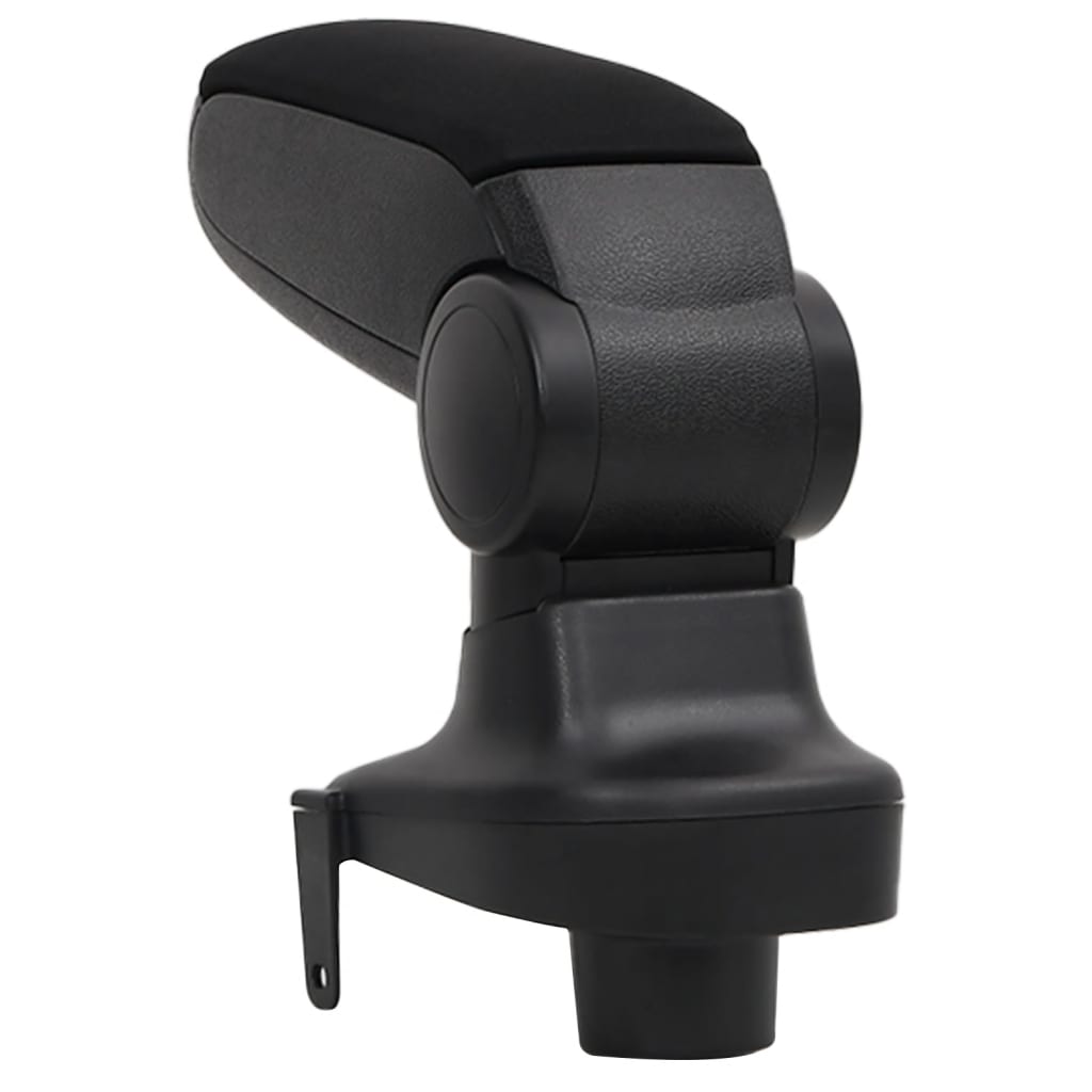 Bracciolo per Auto Nero 15x35x(30-47) cm in ABS - homemem39