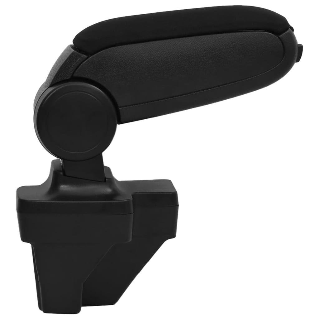 Bracciolo per Auto Nero 15x35x(33-49,5) cm in ABS - homemem39
