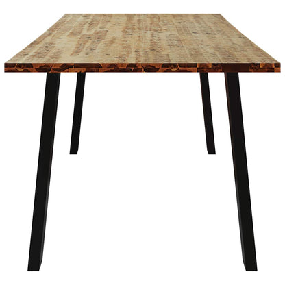 Tavolo da Pranzo 150x90x75 cm in Legno Massello di Acacia | homemem39