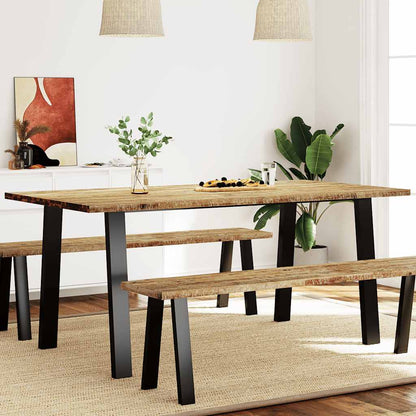Tavolo da Pranzo 150x90x75 cm in Legno Massello di Acacia | homemem39