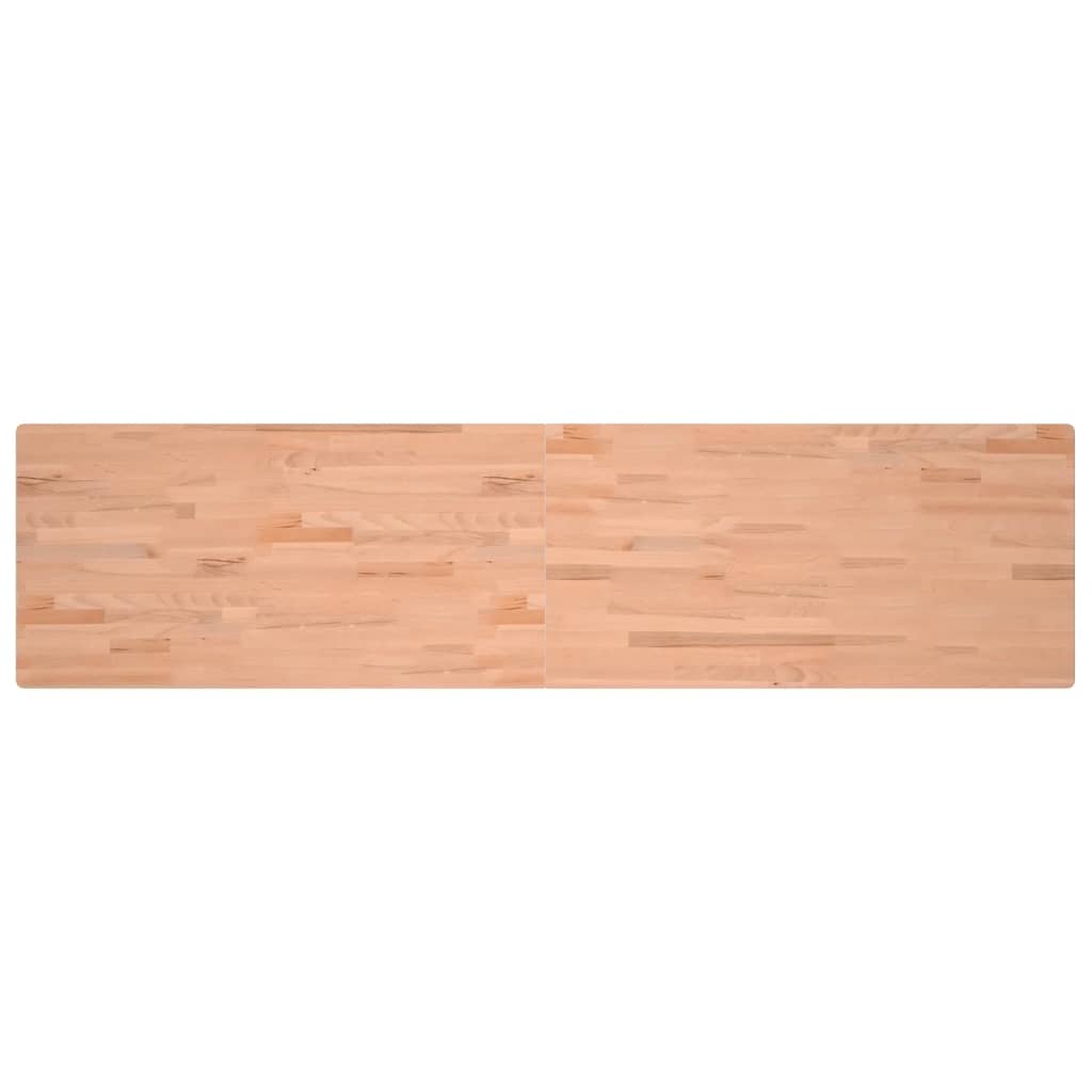Banco da Lavoro 220x55x81,5 cm Legno Massello Faggio e Metallo