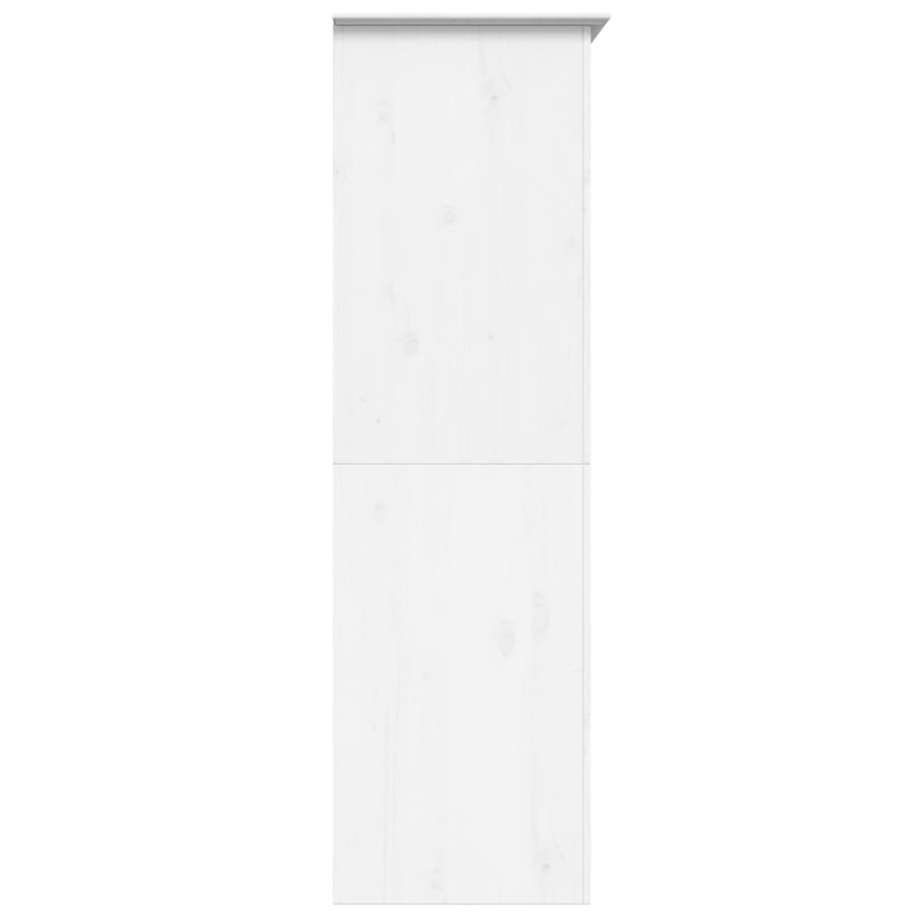Armadio BODO 99x53,5x173 cm in Legno Massello di Pino Bianco | homemem39