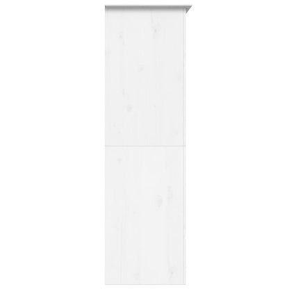 Armadio BODO 99x53,5x173 cm in Legno Massello di Pino Bianco | homemem39