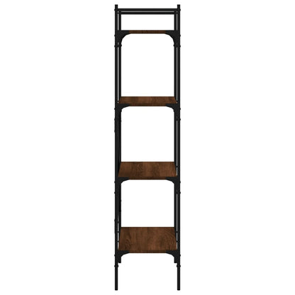 Libreria Rovere Marrone 4 Ripiani 56x31,5x138,5 cm Multistrato | homemem39