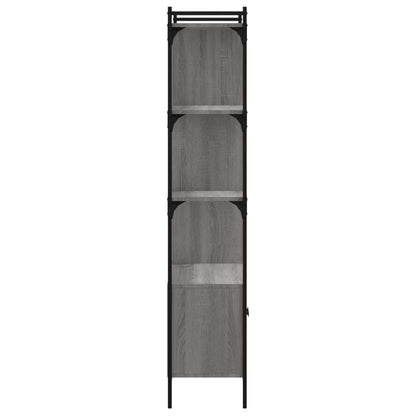 Libreria Ante Grigio Sonoma 76,5x30x154,5 cm Legno Multistrato | homemem39