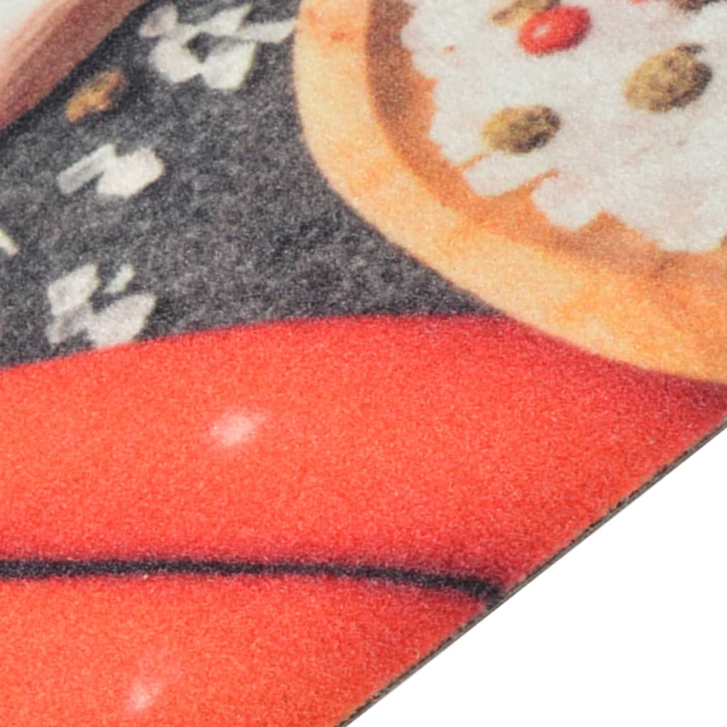 Tappeto da Cucina Lavabile Verdure 60x180 cm Velluto | homemem39