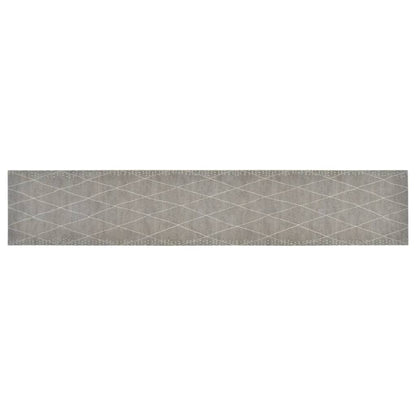 Tappeto da Cucina Lavabile Rombi 60x300 cm Velluto