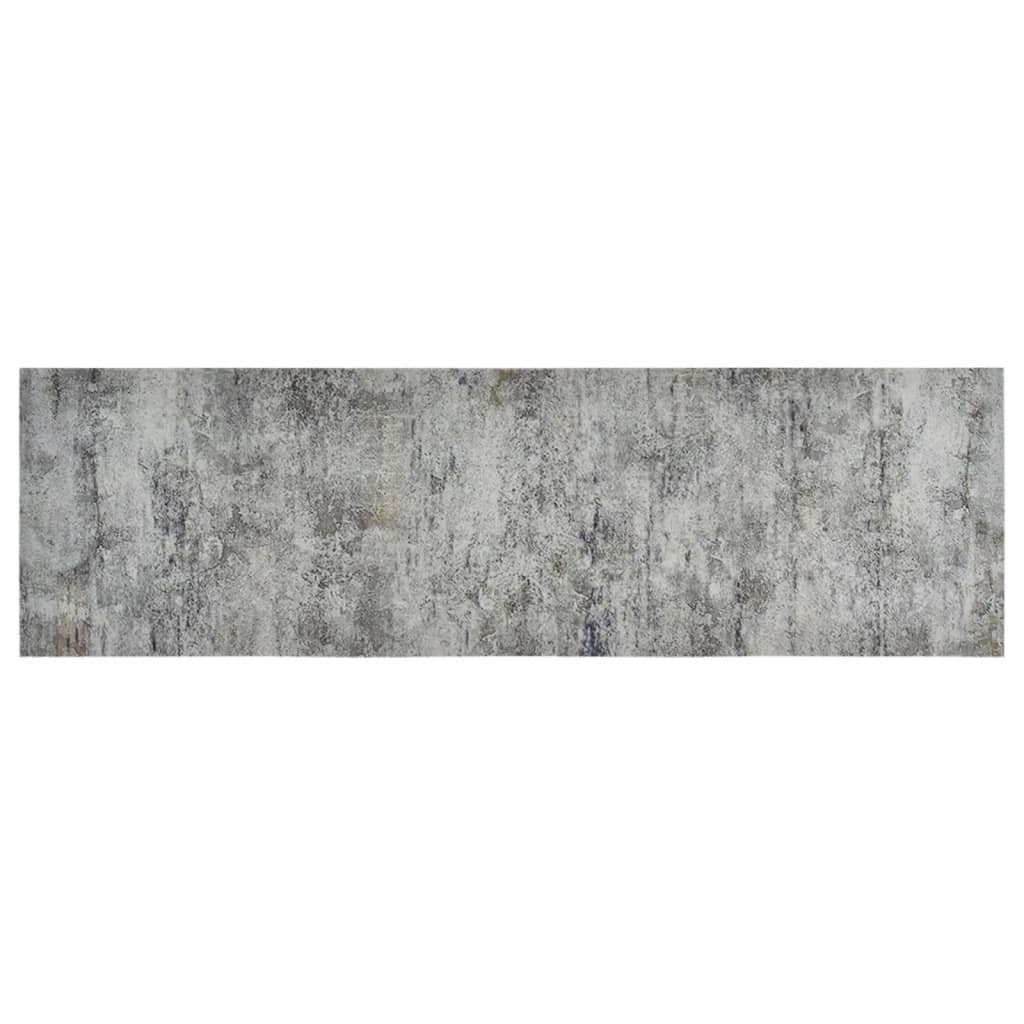 Tappeto da Cucina Lavabile Beton 60x180 cm Velluto - homemem39
