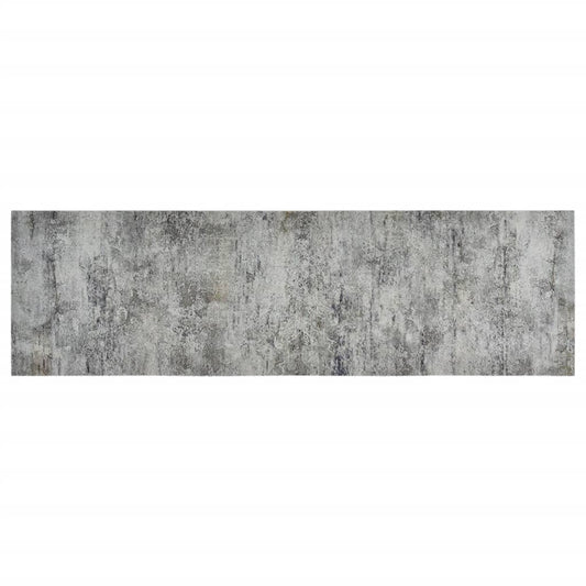 Tappeto da Cucina Lavabile Beton 60x180 cm Velluto - homemem39